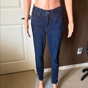 Seven7 Women's Deep Blue Skinny Jeans